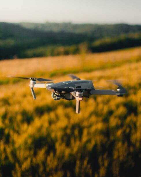 DJI Mavic Pro 2 Drone UK Yellow Field
