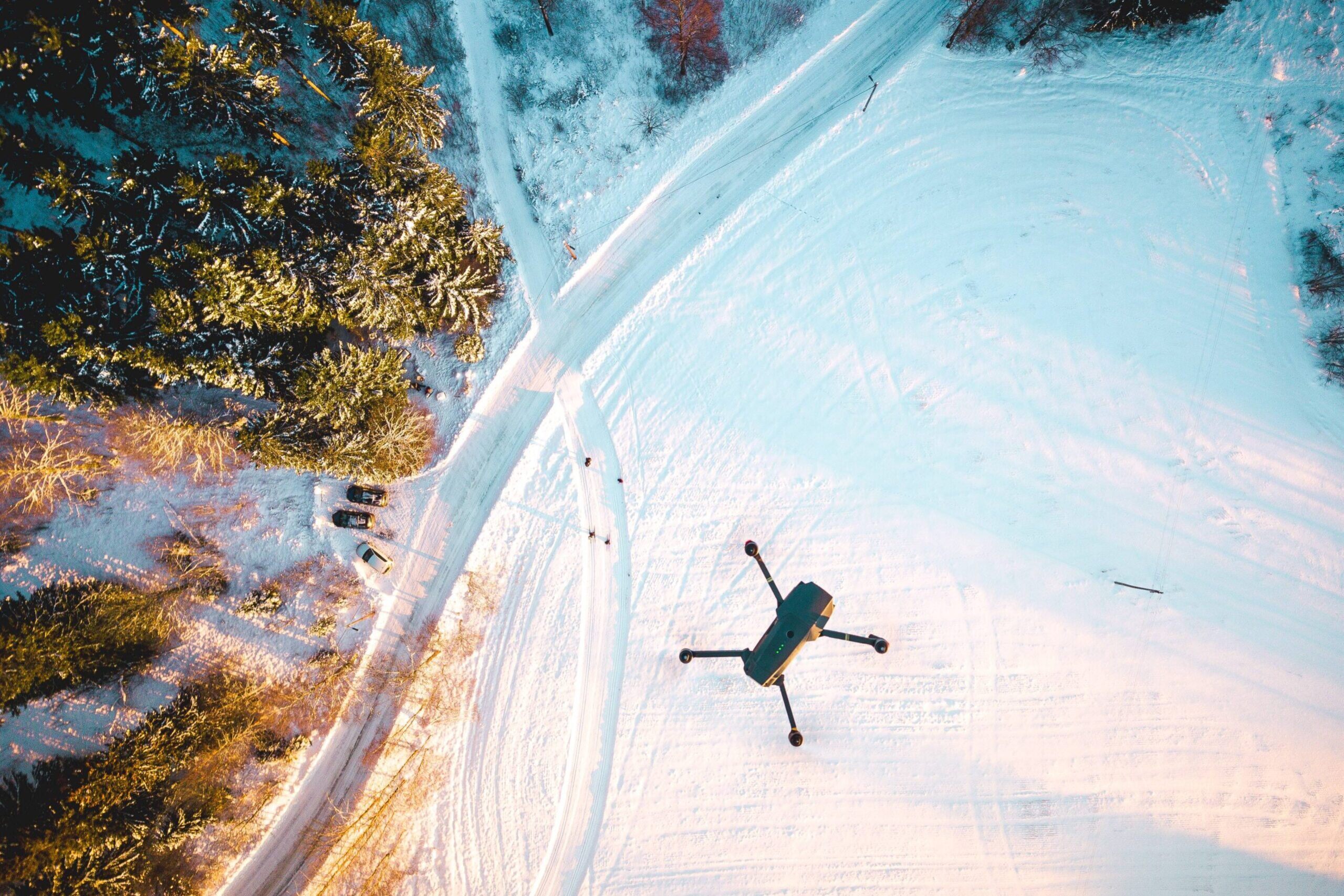 Drone UK Mavic from above 90